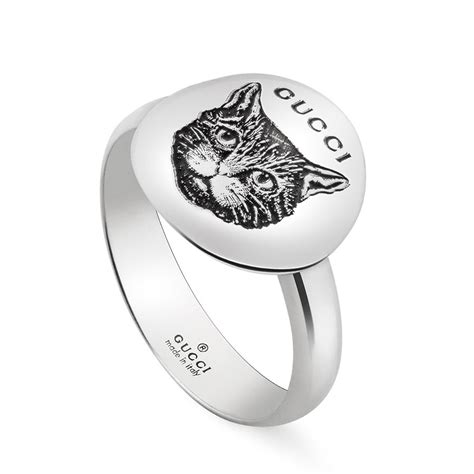 gucci wild cat ring|gucci ring from house of.